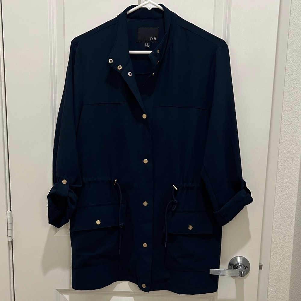 Kaii Navy Blue Utility Jacket (L)